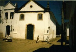 Igreja de Nossa Senhora do Rosário e São Benedito de Paraty/Rio de Janeiro/Brasil. Construída em 1725